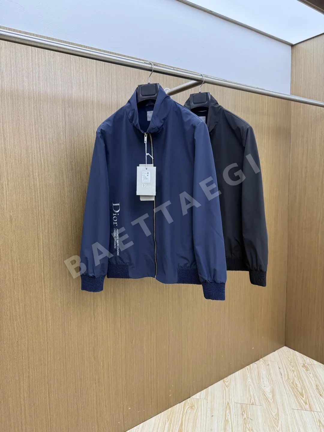 디올 방풍 방수 폴리에스터 남성 자켓 상세 이미지 2