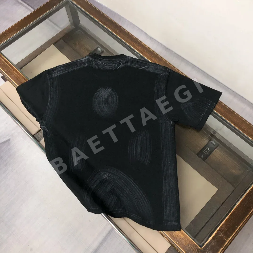 로에베 워시드 크루넥 남성 반팔 티셔츠 상세 이미지 9