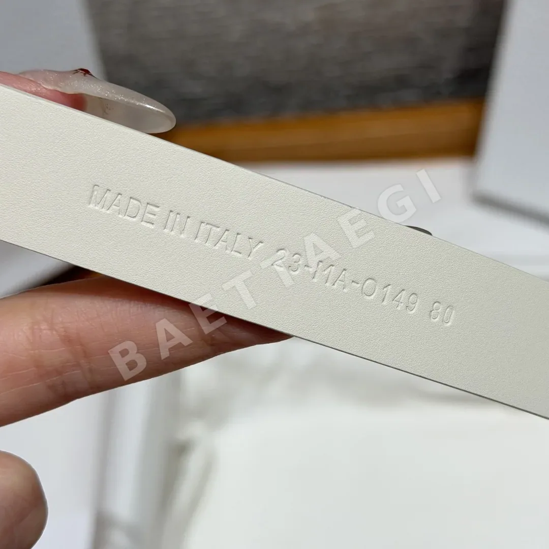 디올 몽테뉴 카프스킨 CD 장식 벨트 상세 이미지 7