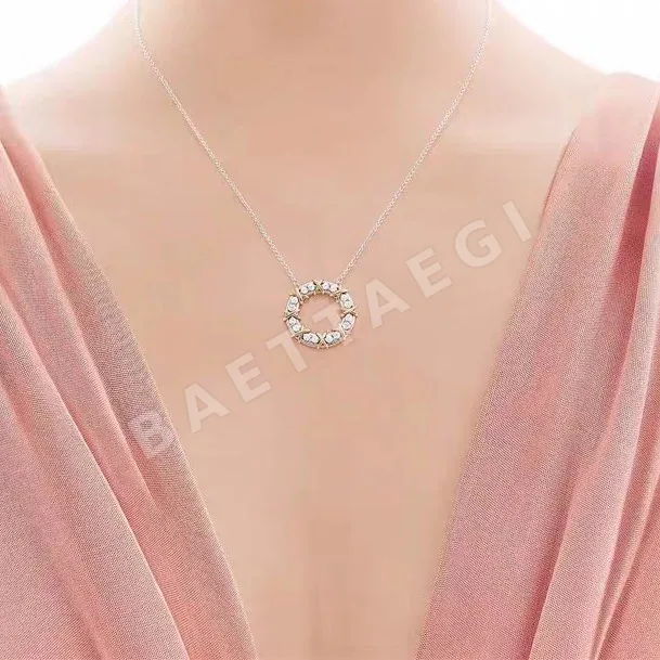 티파니 슐럼버거 크로스 다이아몬드 목걸이 상세 이미지 4