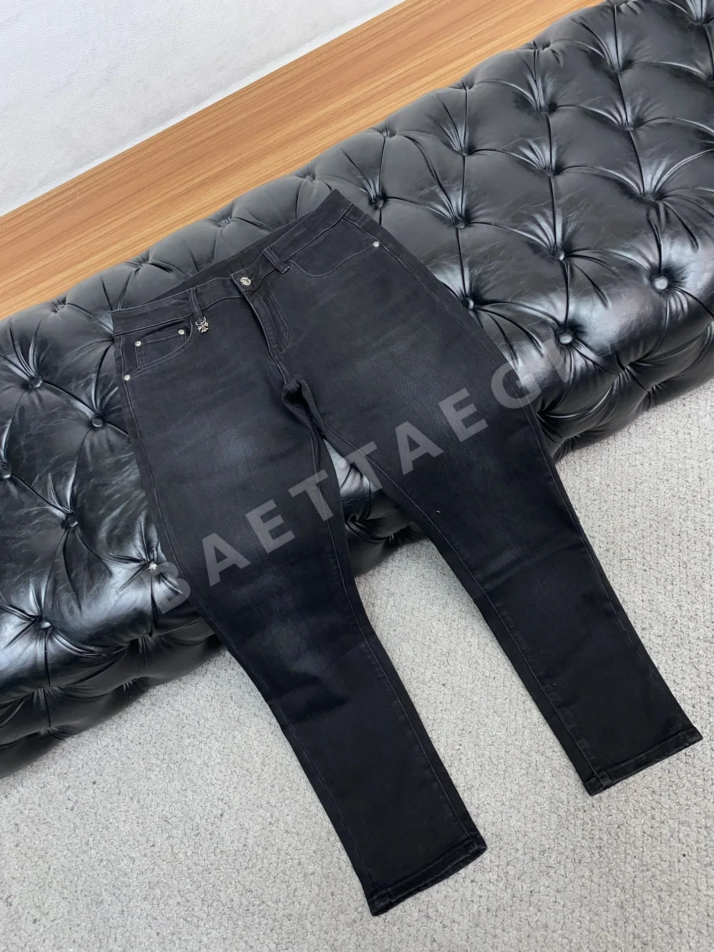 크롬하츠 데님 남성 청바지 상세 이미지 6