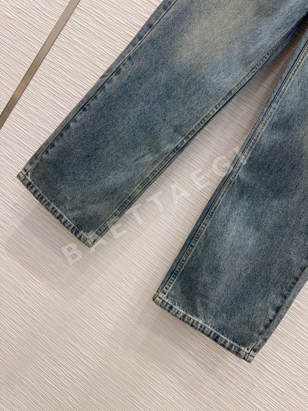 디올 발효 워시 데님 여성 바지 상세 이미지 6