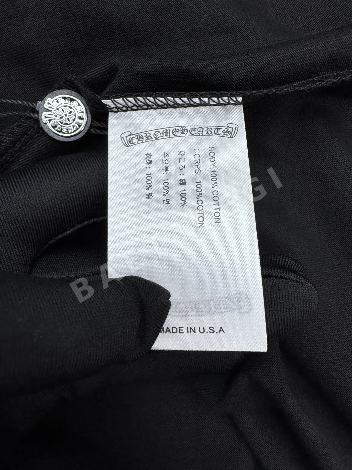 크롬하츠 남여공용 반팔 상세 이미지 9