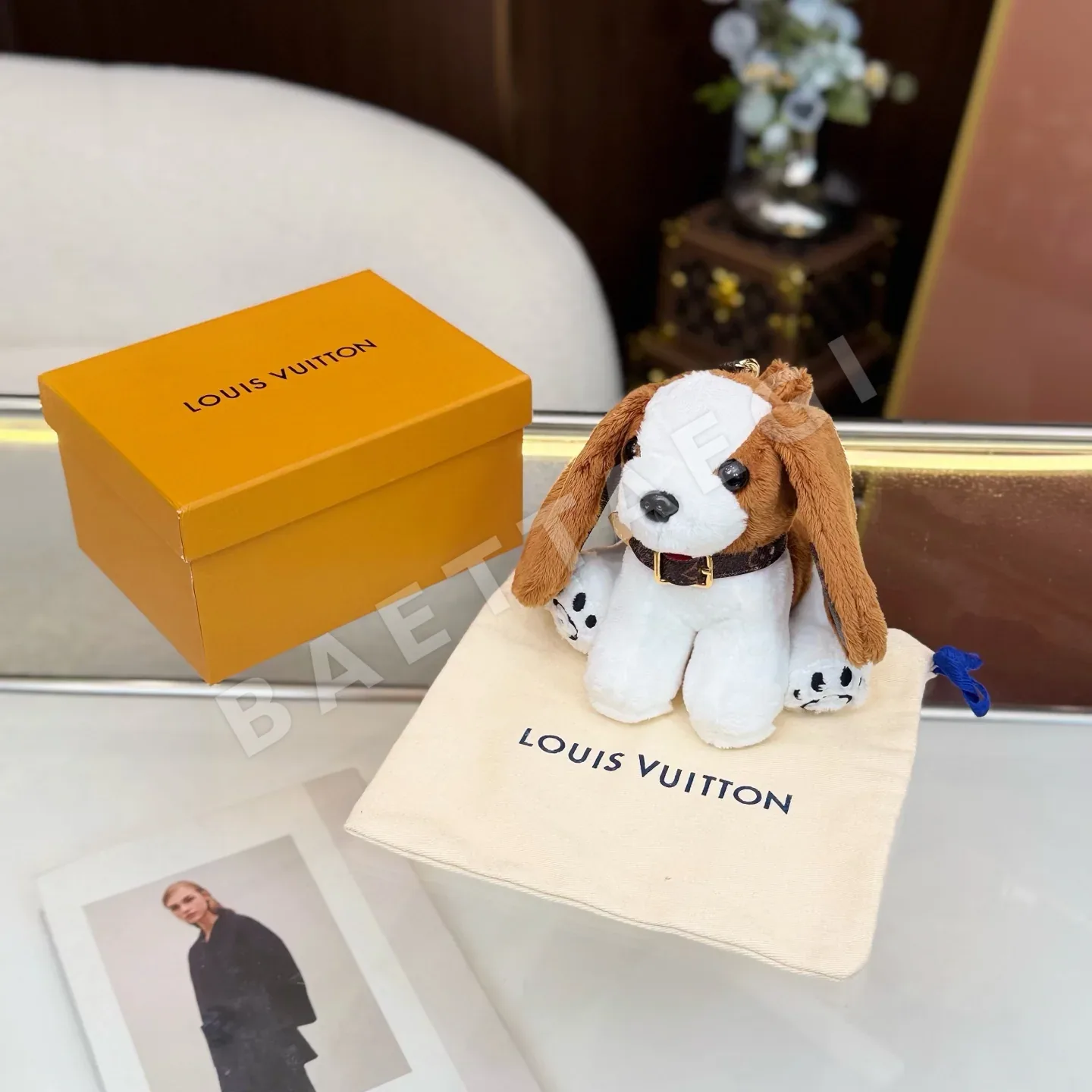루이비통 강아지 인형 키링 상세 이미지 2