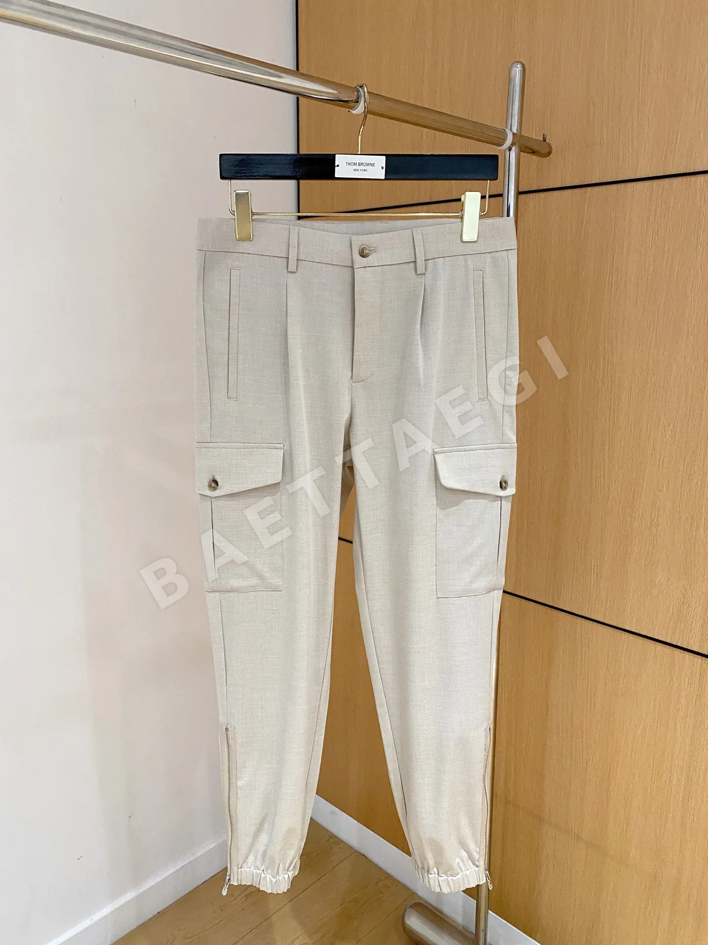 브루넬로쿠치넬리 울 혼방 남성 바지 상세 이미지 2