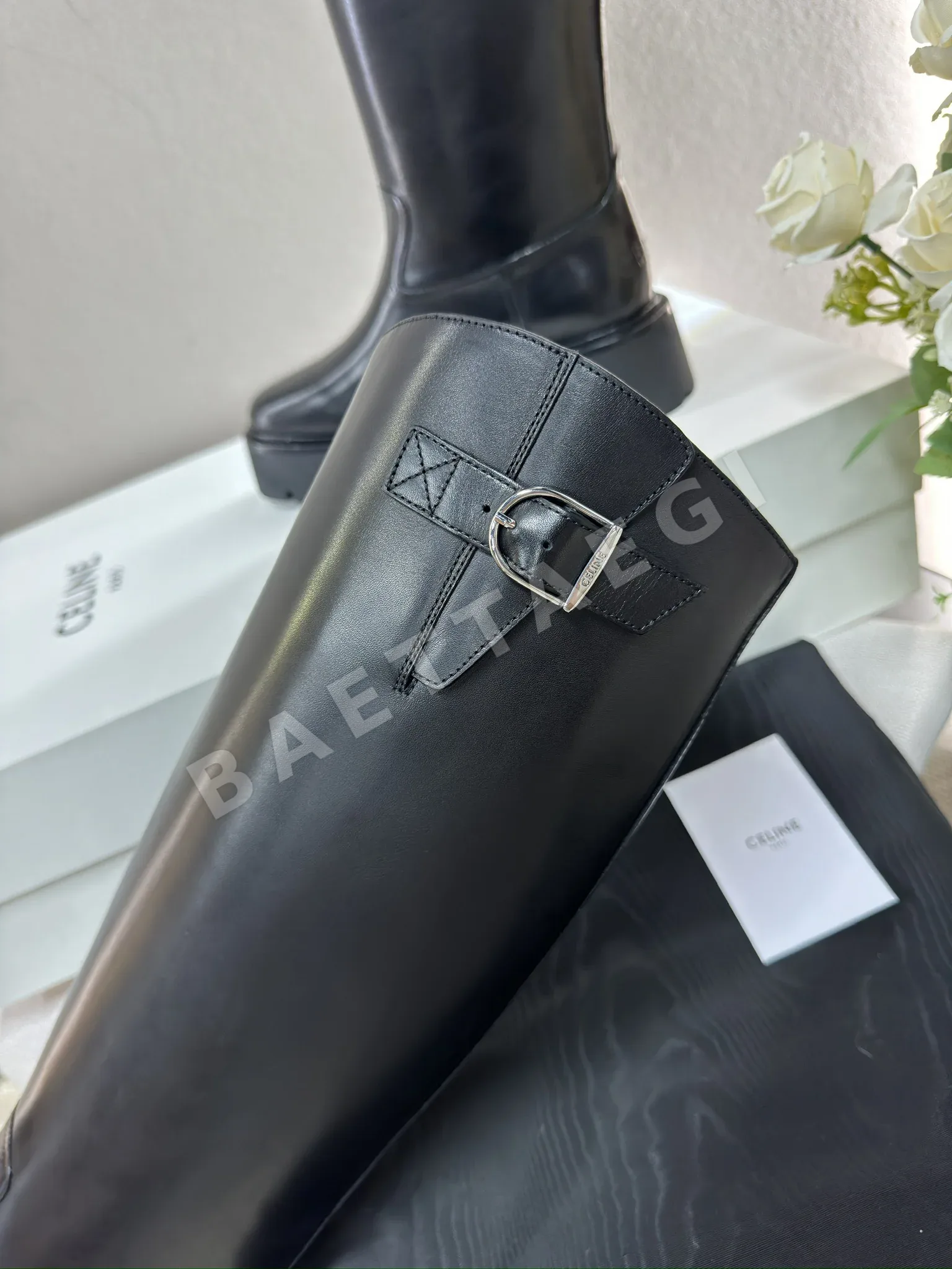 셀린느 하이탑 라이딩 부츠 상세 이미지 6