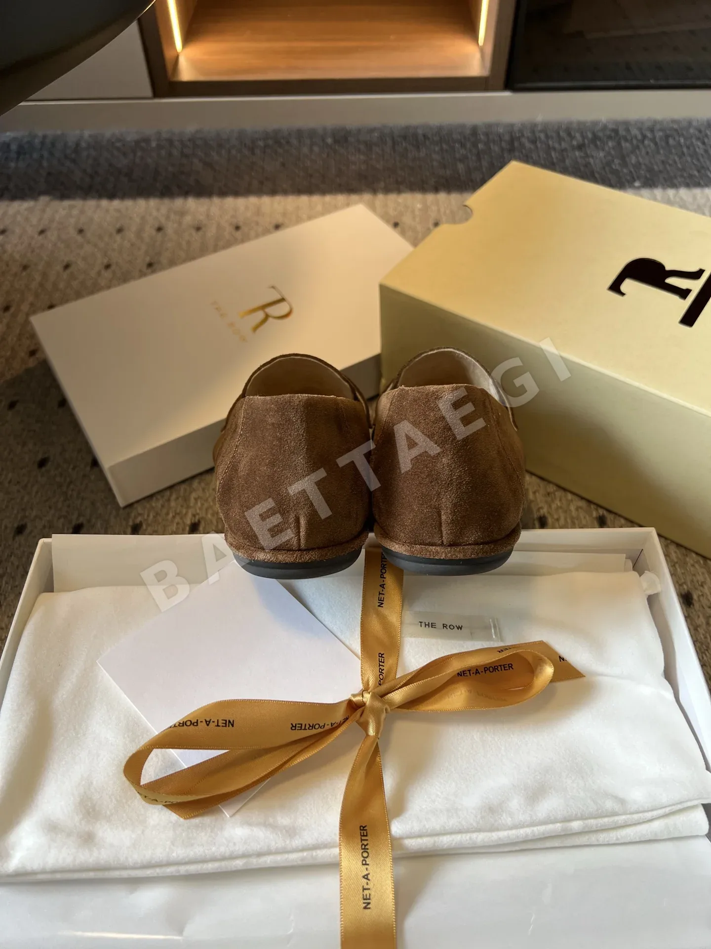 더로우 로퍼 넓은 장식 스트라이프 상세 이미지 9