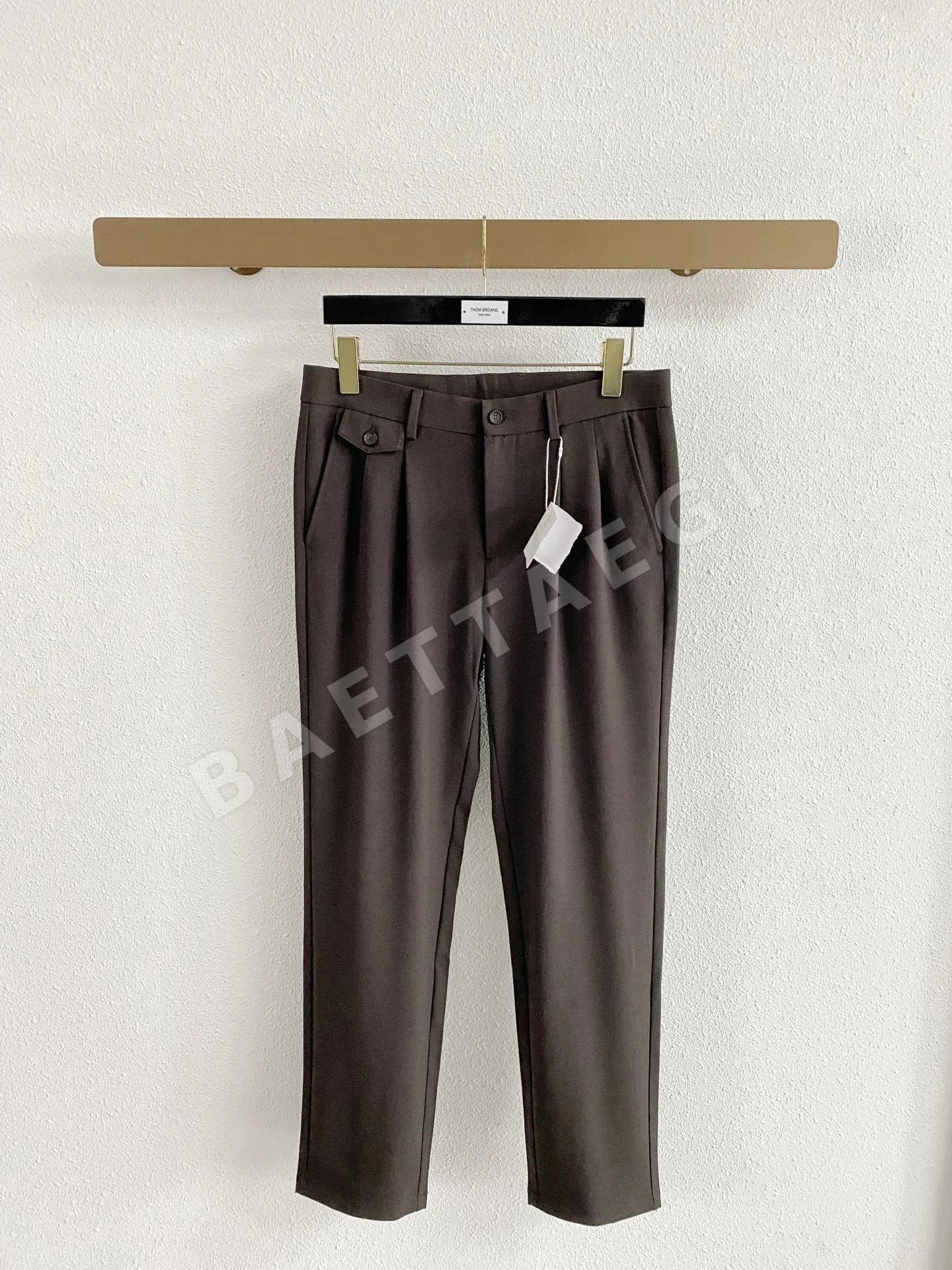 브루넬로쿠치넬리 울 혼방 남성 바지 상세 이미지 1