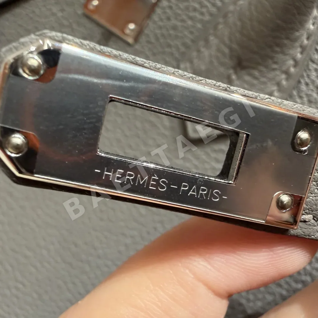 에르메스 버킨 25 토고 가죽 가방 상세 이미지 9