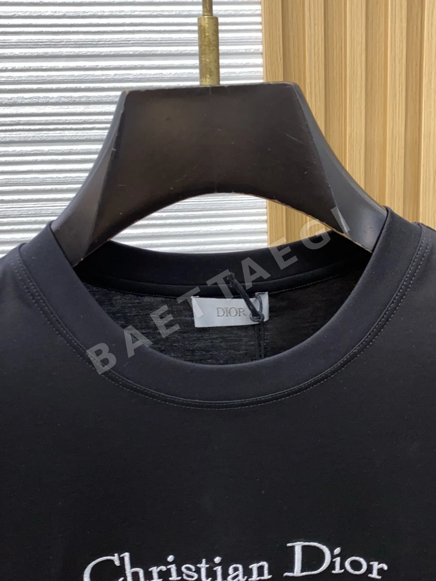디올 크루넥 반팔 티셔츠 상세 이미지 3