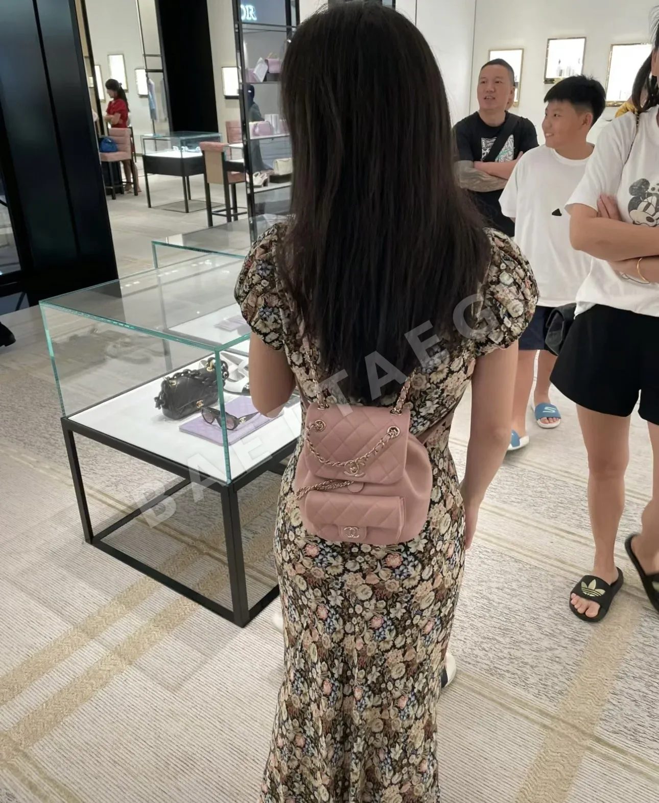 샤넬 클래식 두마 미니 백팩 상세 이미지 3