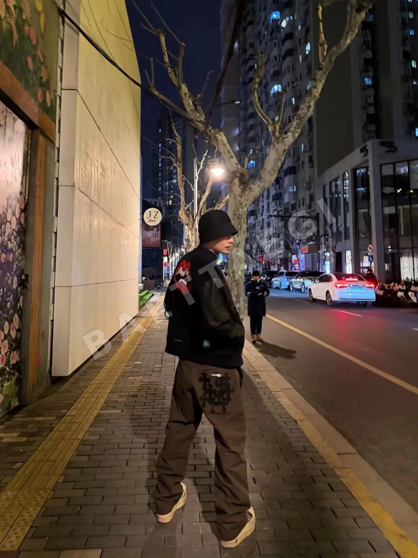 크롬하츠 브라운 워크 남성 바지 상세 이미지 4