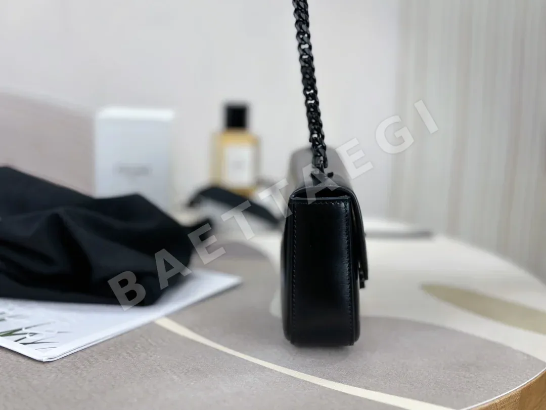 셀린느 트리옴페 더블 클로저 레더 숄더백 상세 이미지 7