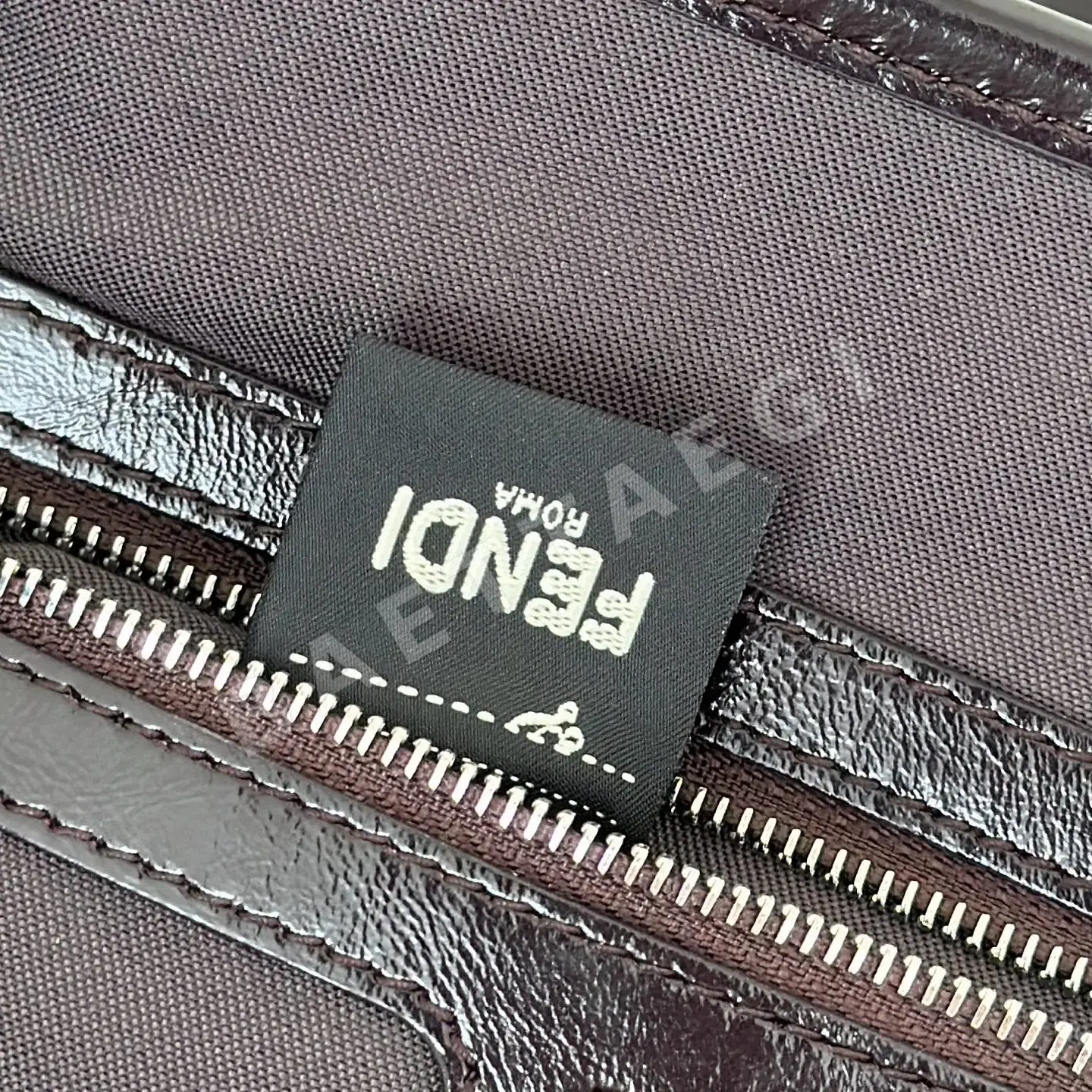 펜디 더블 F 모노그램 캔버스 토트백 상세 이미지 6
