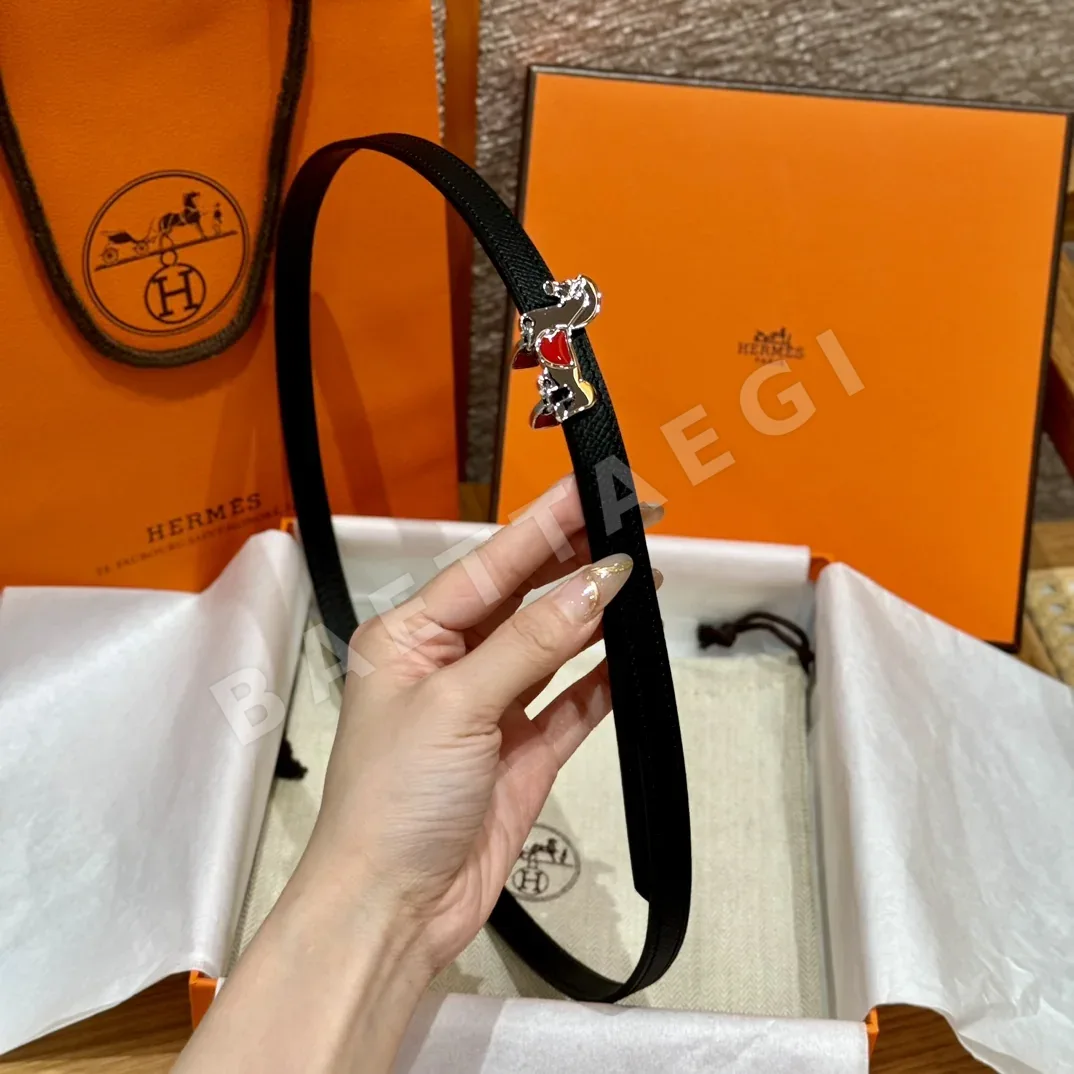 에르메스 그레낭 양면 송아지가죽 벨트 상세 이미지 3