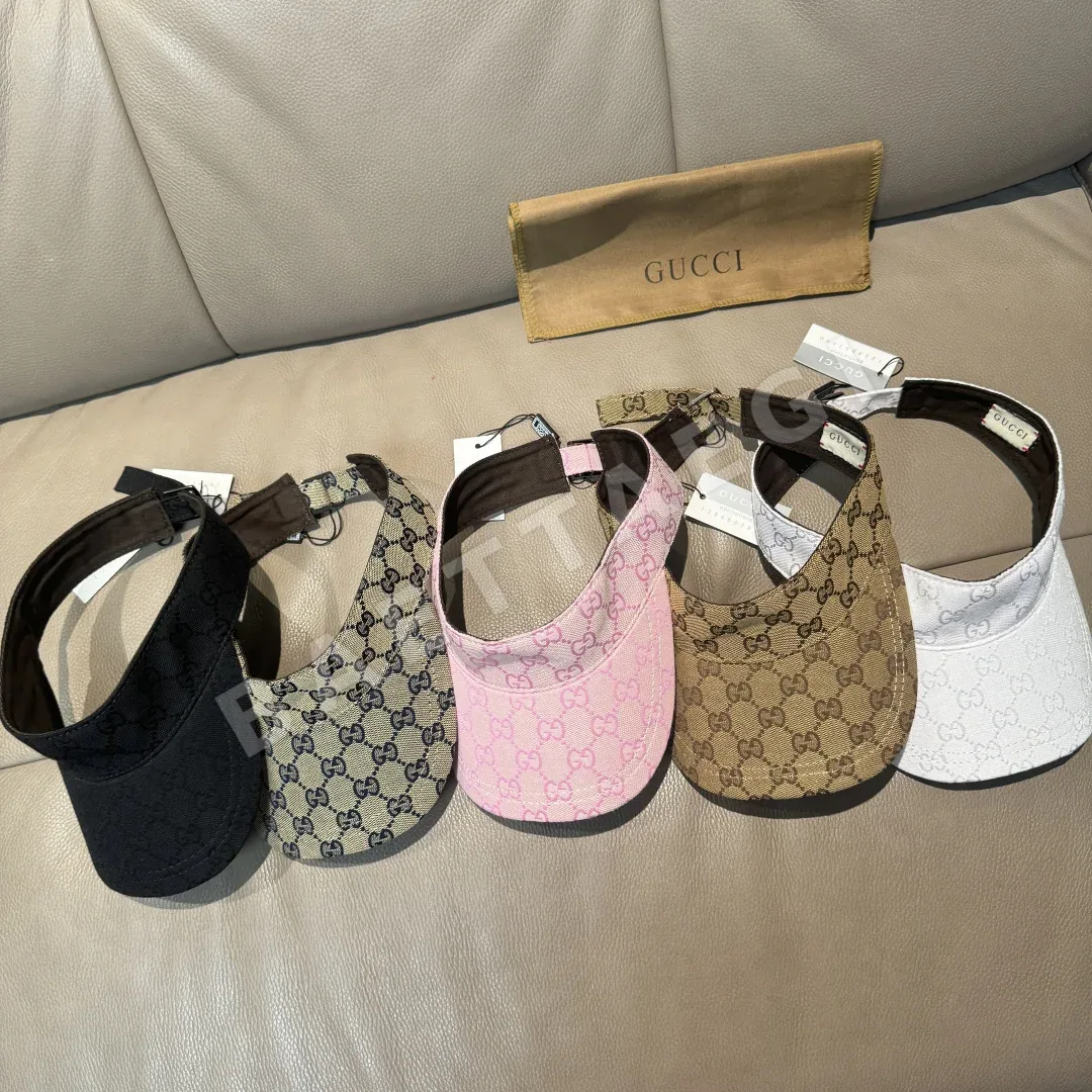 구찌 와이드 브림 바이저 모자 상세 이미지 9