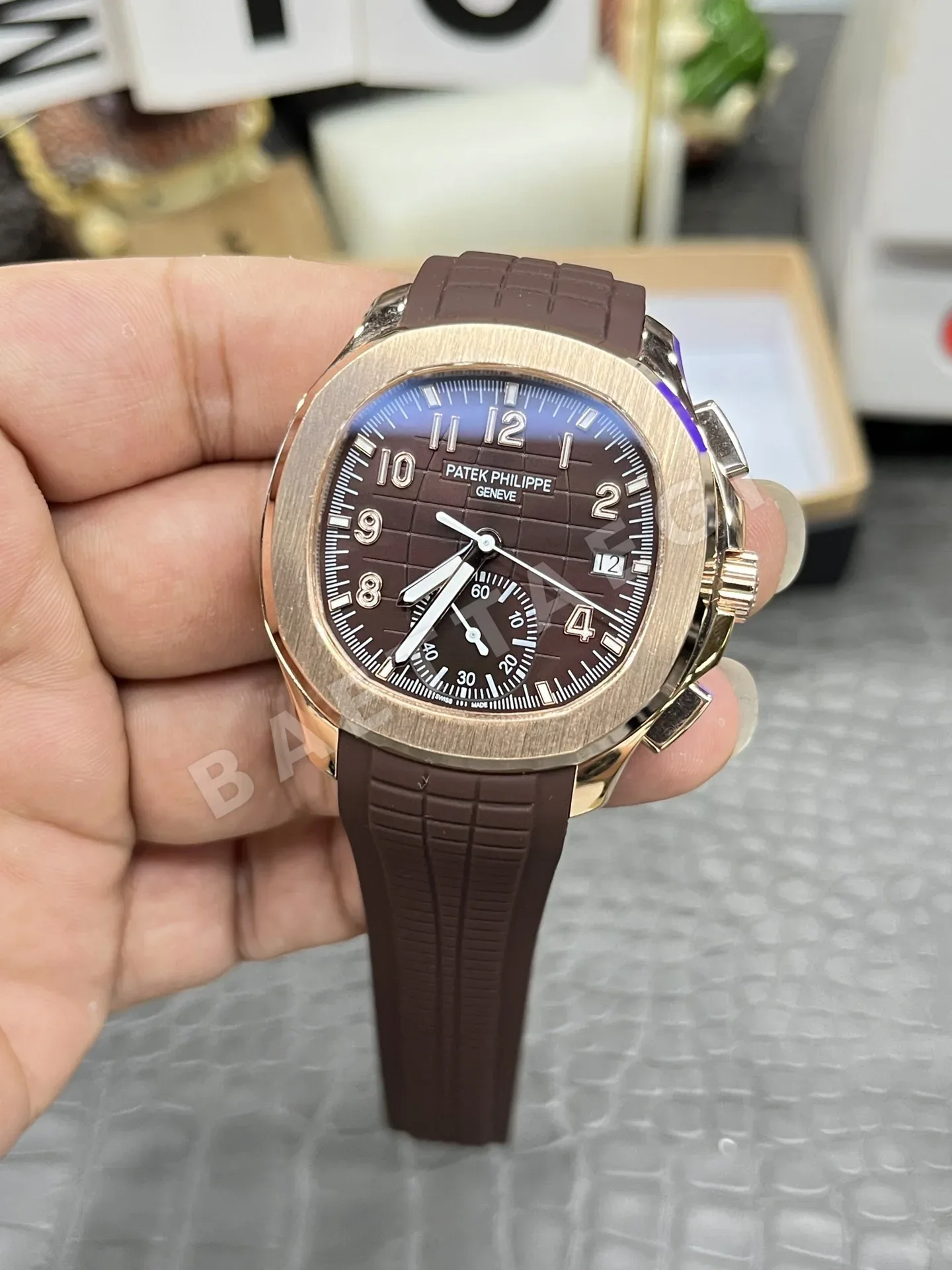 파텍필립 노틸러스 5968 크로노그래프 자동 레플리카 44004 Patek Philippe 상세 이미지 2