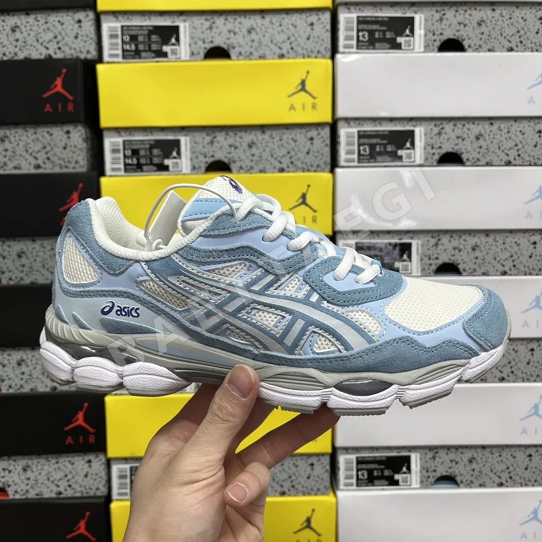 아식스 [M] 젤 NYC 1203A383-107 200484 Asics Gel-NYC Cream Arctic Sky 상세 이미지 4
