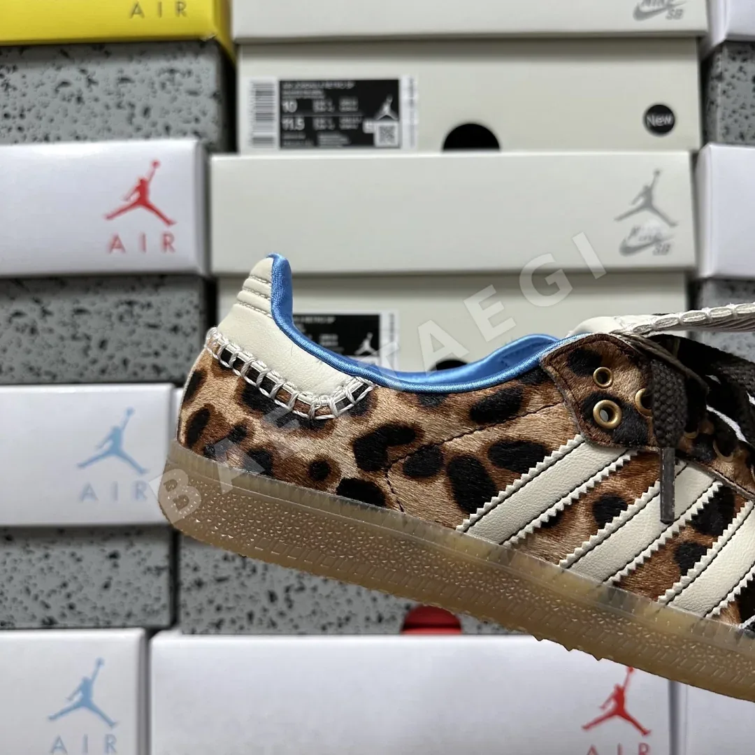 아디다스 [GOD] 삼바 포니 토널 IE0578 200655 Adidas Samba Pony Tonal Wales Bonner Leopard 상세 이미지 7