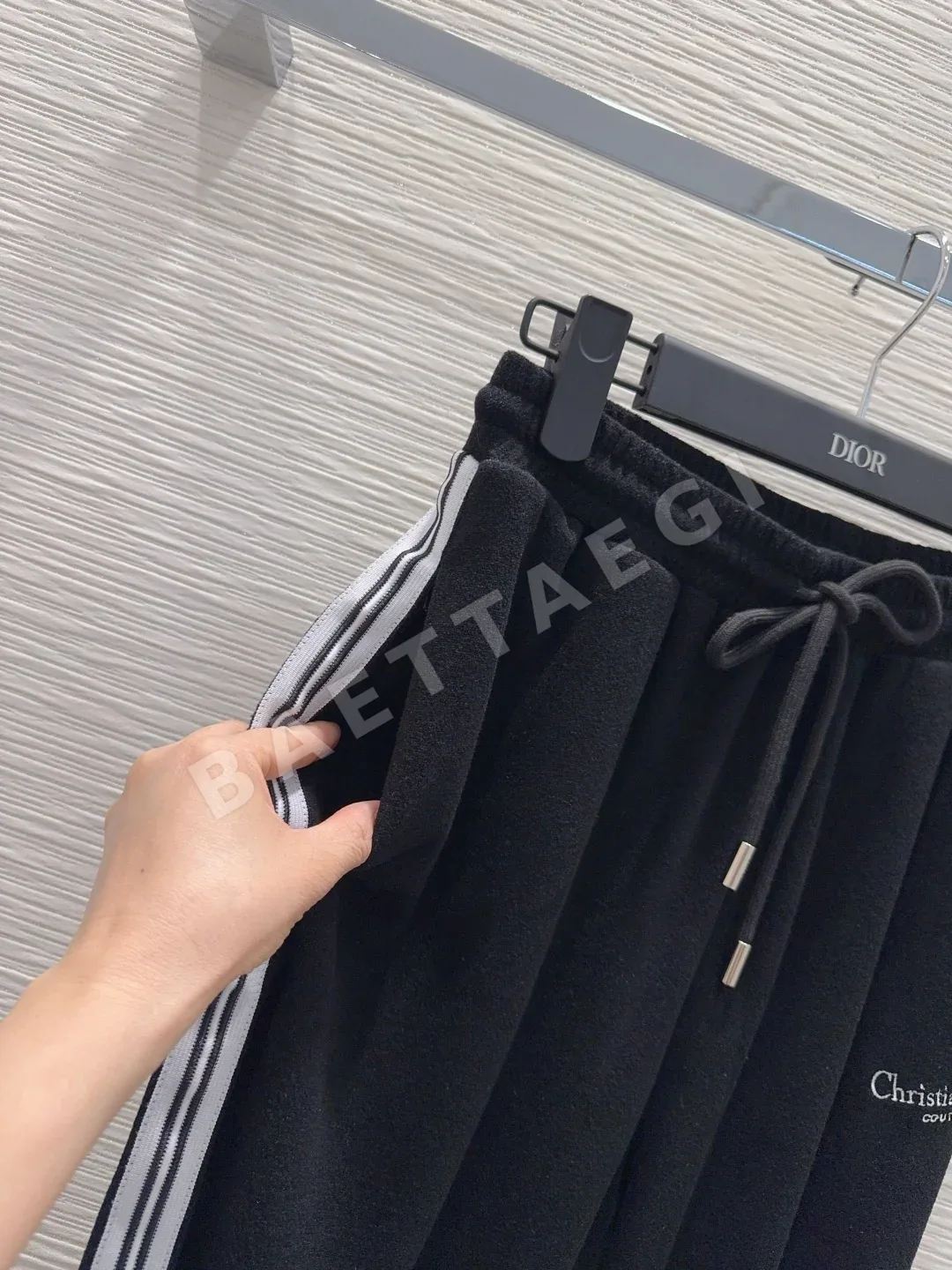 디올 여성 린넨 재킷 팬츠 세트 상세 이미지 6