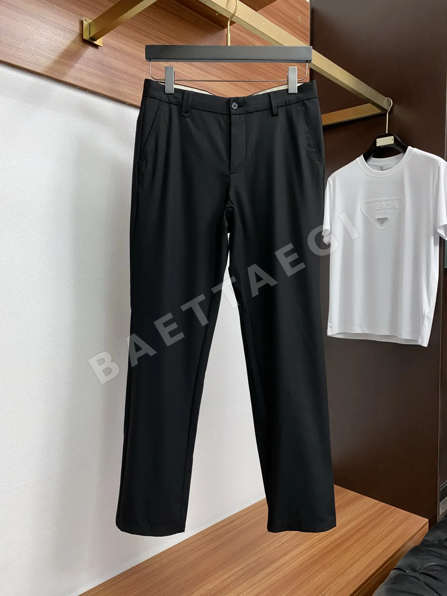 로로피아나 남성 린넨 코튼 캐주얼 바지 상세 이미지 2