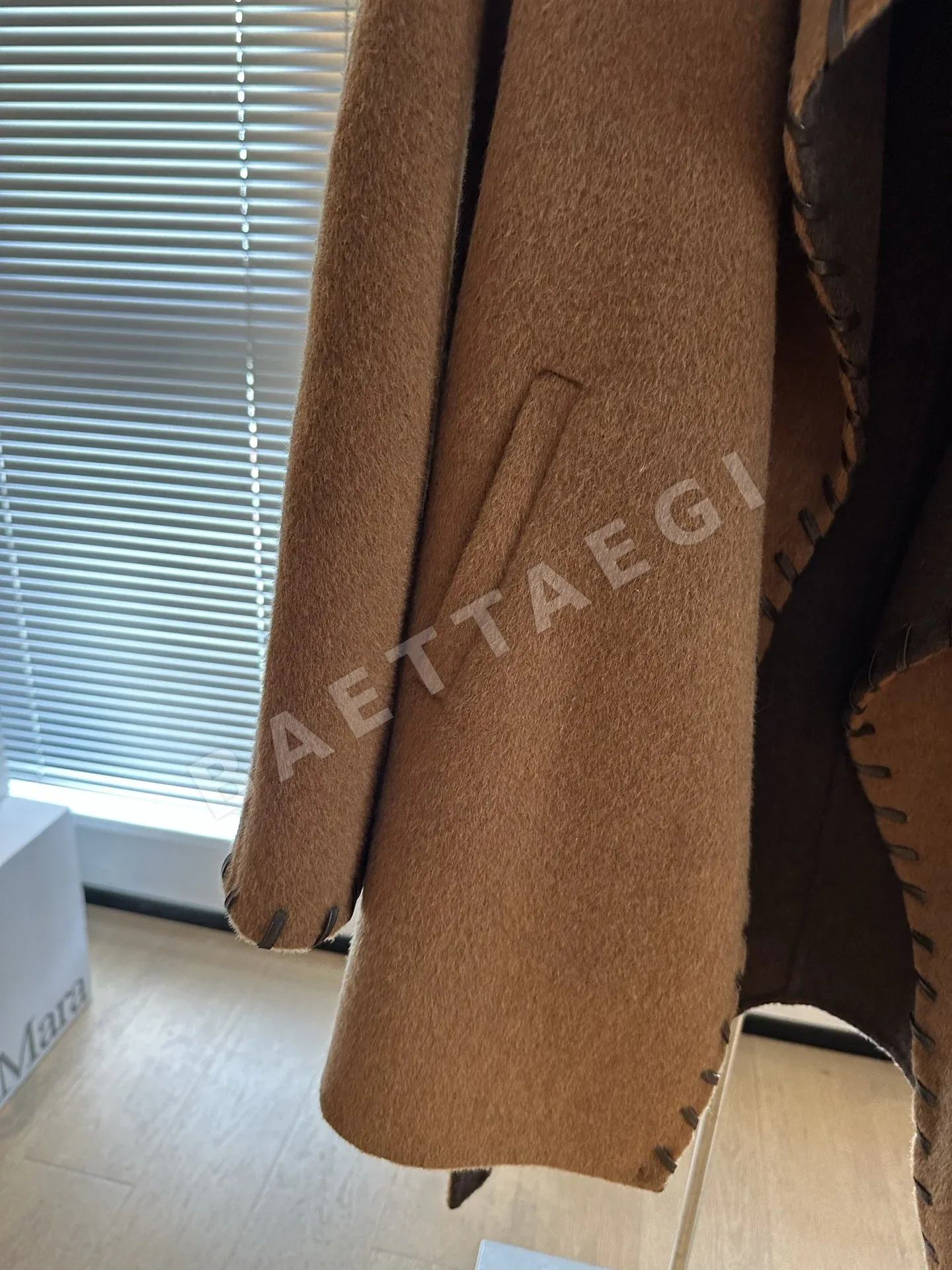마르지엘라 손바느질 울 캐시미어 자켓 상세 이미지 5