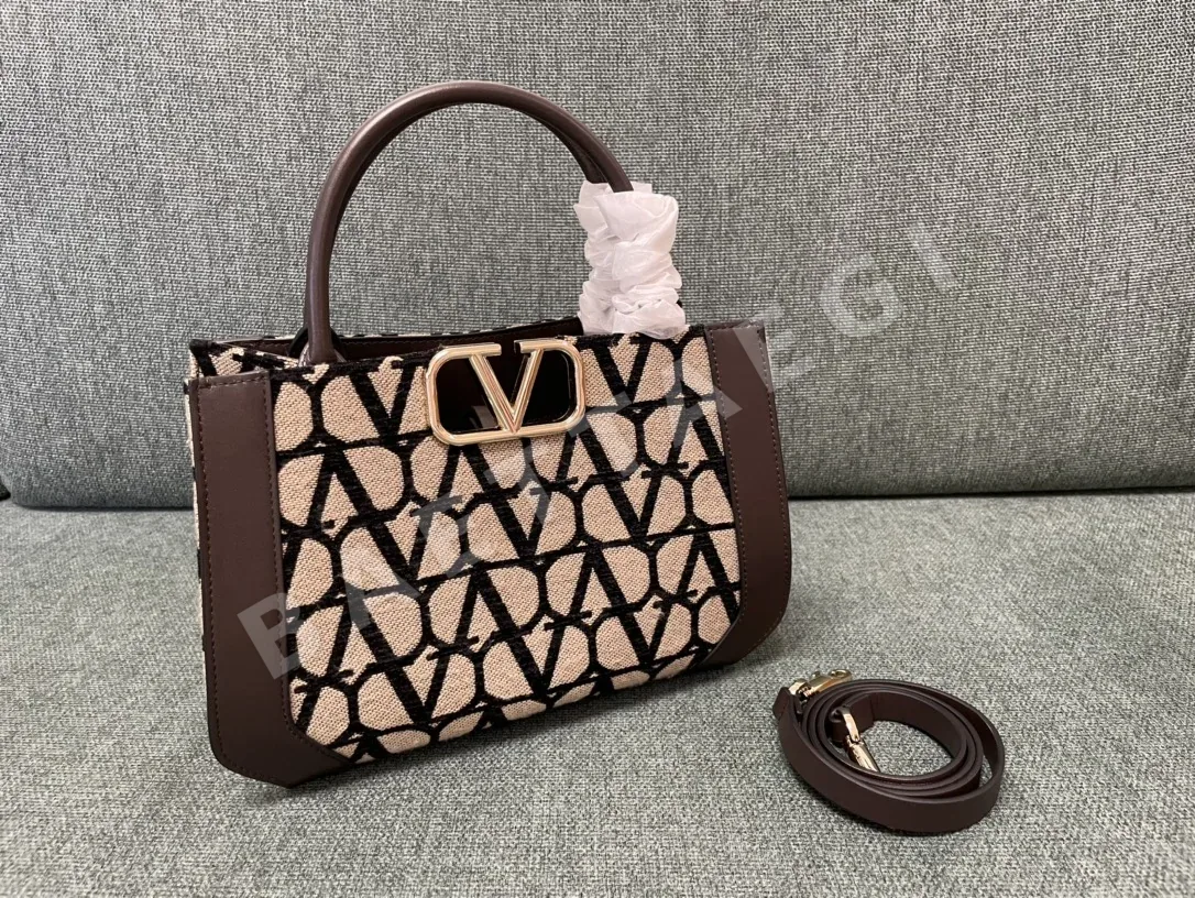 발렌티노 모노그램 패브릭 토트백 43985