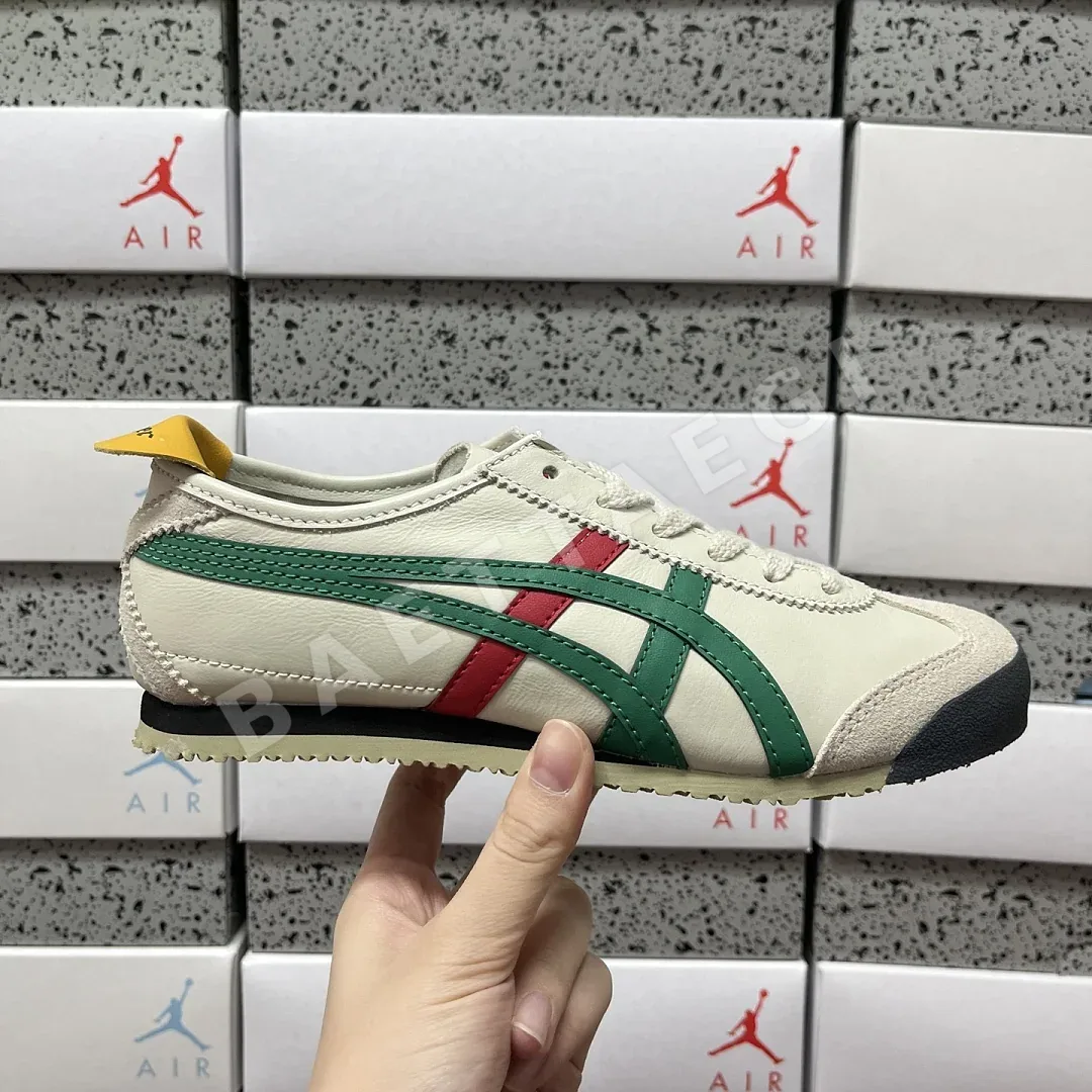 오니츠카타이거 [QC] 멕시코 66 1183C102-201 202299 Onitsuka Tiger Mexico 66 Birch Green Red 상세 이미지 3