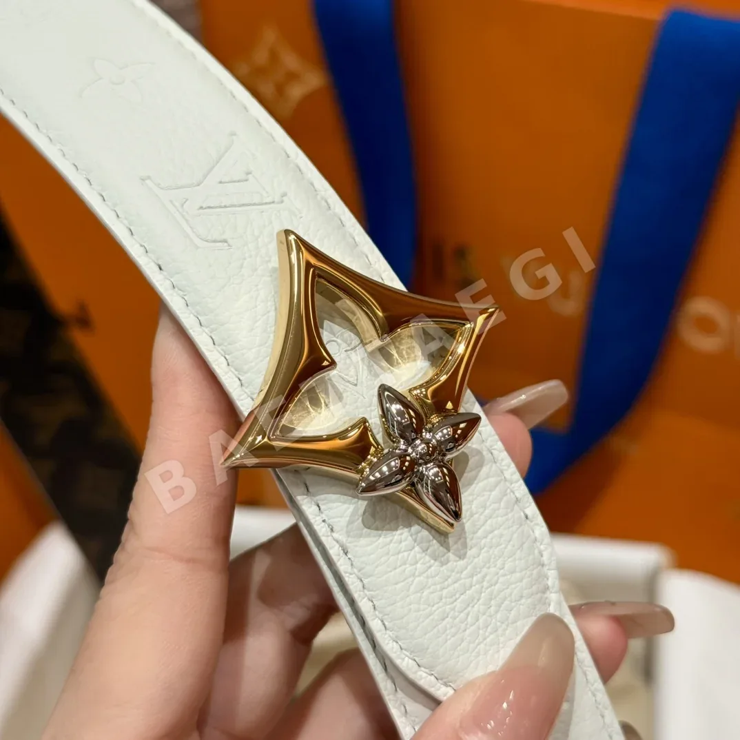 루이비통 모노그램 캔버스 리버서블 벨트 상세 이미지 4