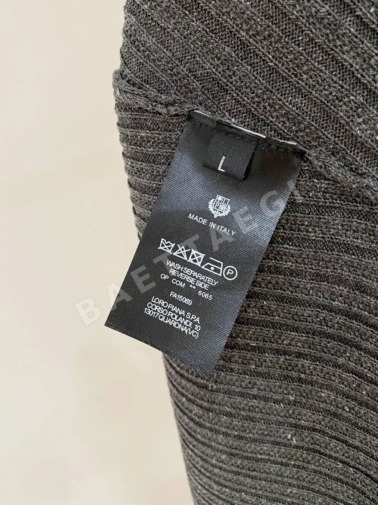 로로피아나 남성 반팔 티셔츠 상세 이미지 8