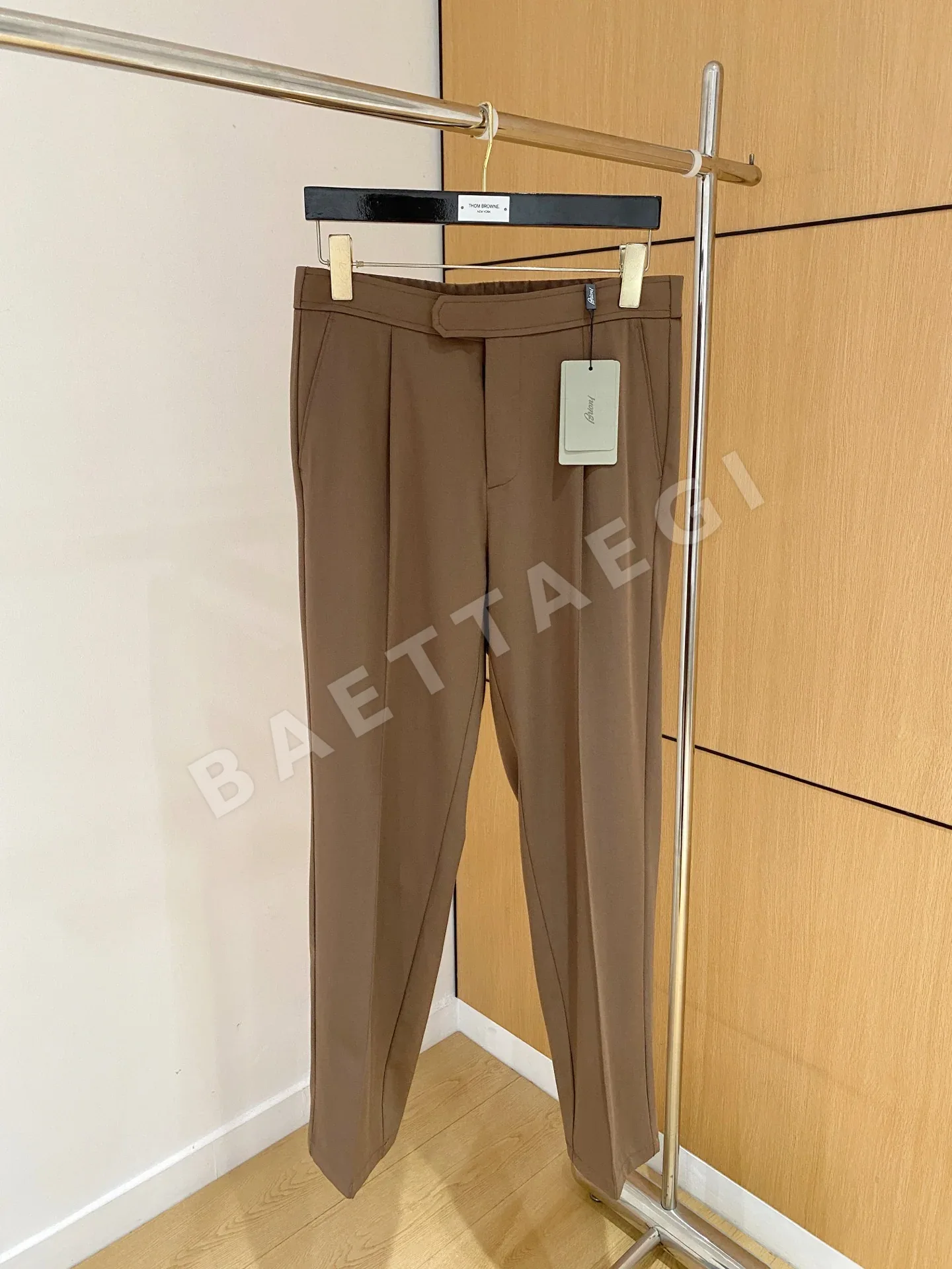 브리오니 텐셀 혼방 코튼 울 남성 바지 129999