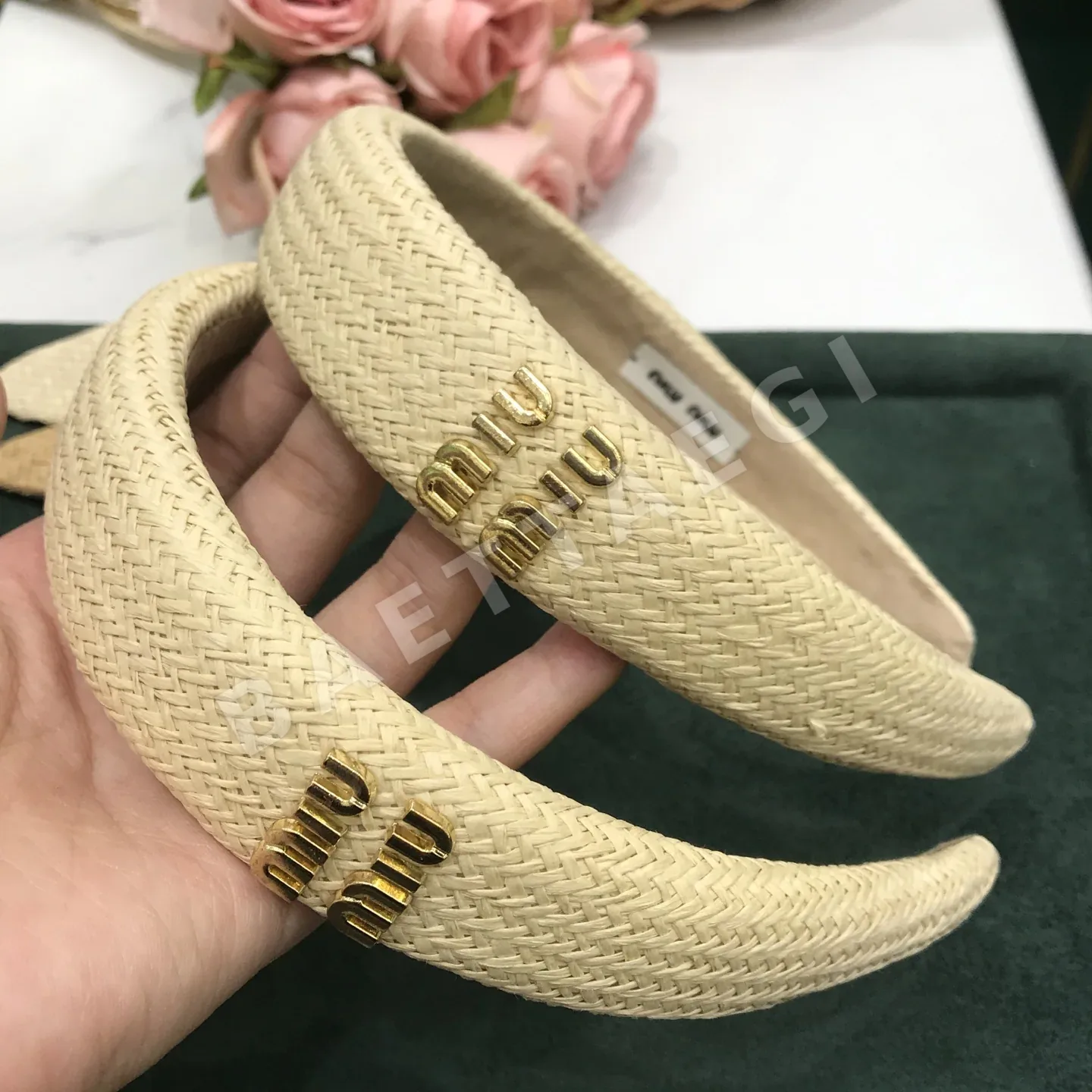 미우미우 헤드밴드 상세 이미지 3