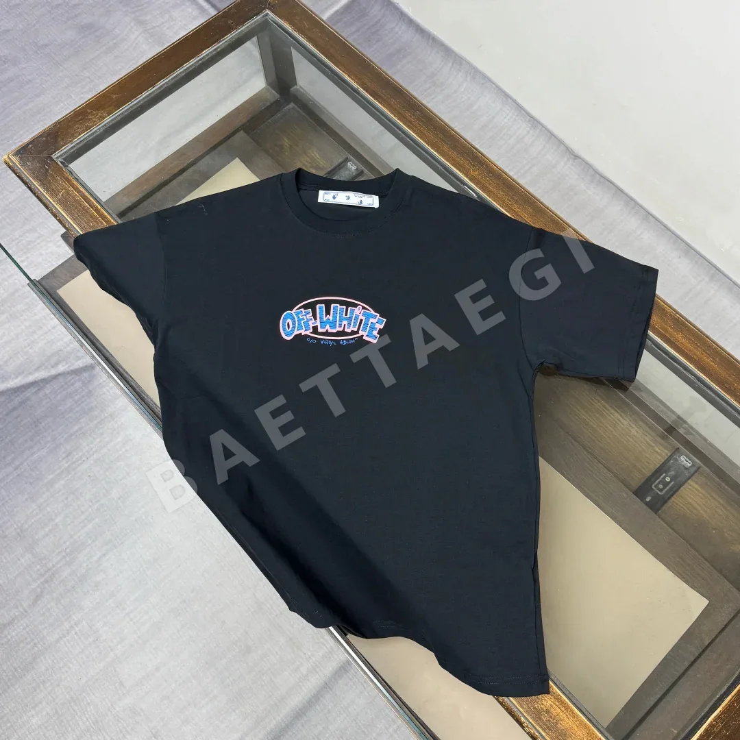 오프화이트 남성 반팔 87259
