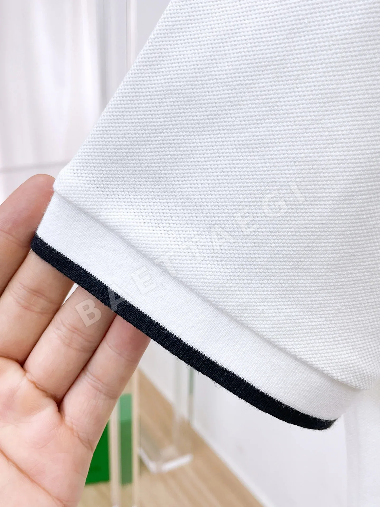 프라다 남성 반팔 폴로셔츠 상세 이미지 5