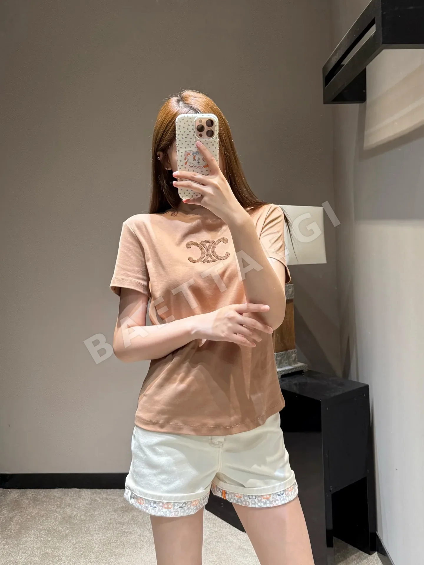 셀린느 여성 반팔 73722