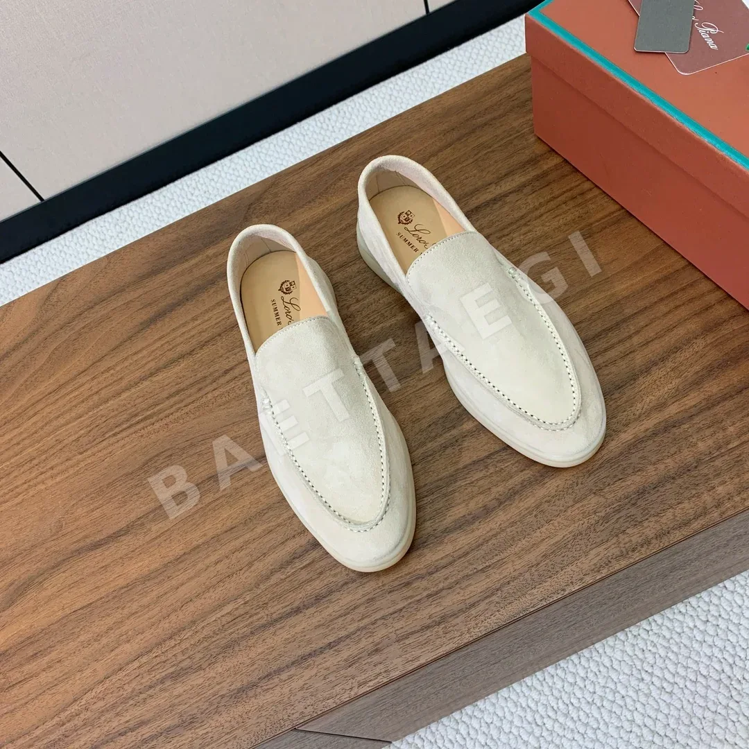 로로피아나 캐시미어 스무스 로퍼 상세 이미지 3