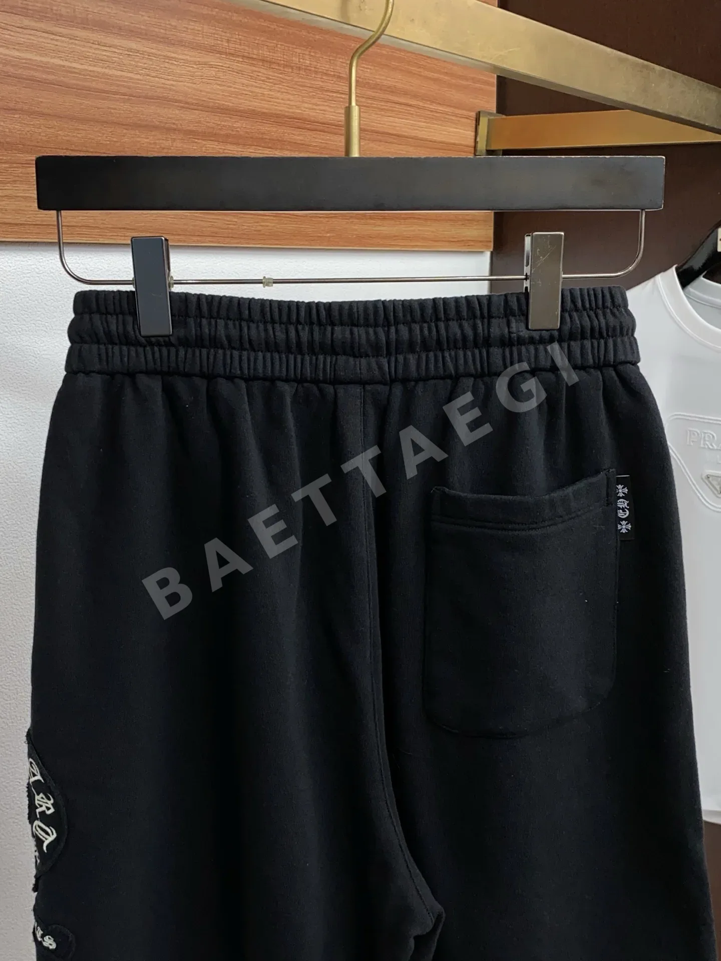 크롬하츠 테리 코튼 남성 반바지 상세 이미지 9