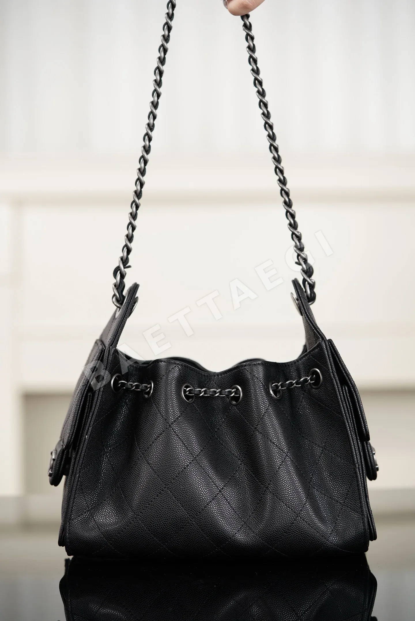 샤넬 25백 미니 블랙 은장 가방 86654 Chanel Bag 상세 이미지 2