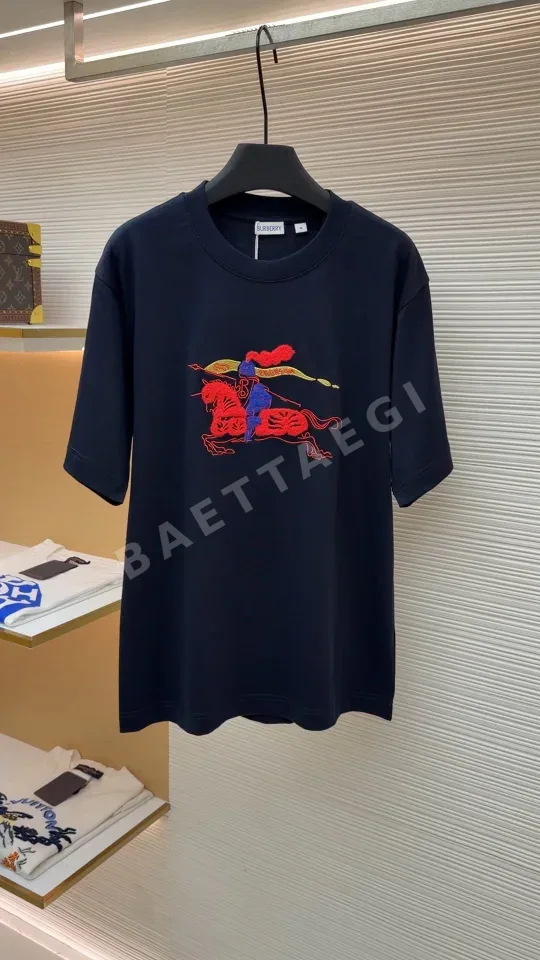 버버리 플리스 크루넥 반팔 상세 이미지 22