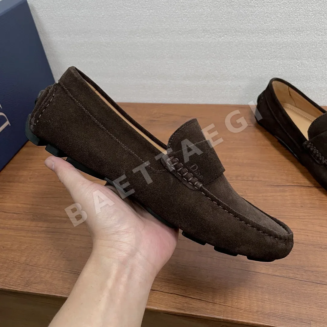디올 로퍼 남성 가죽 가로 스트랩 상세 이미지 4