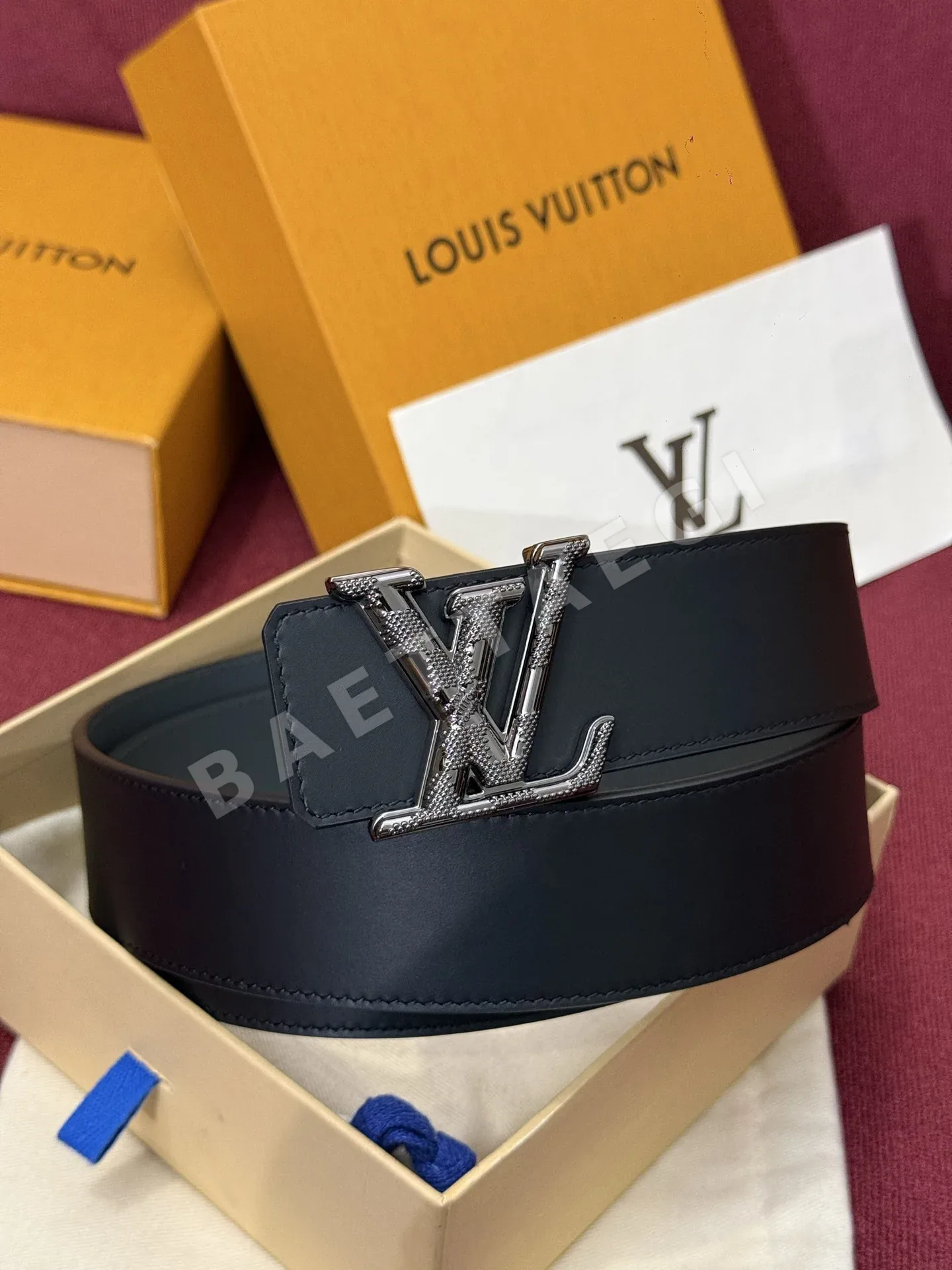 루이비통 다미에 LV 리버시블 벨트 상세 이미지 6