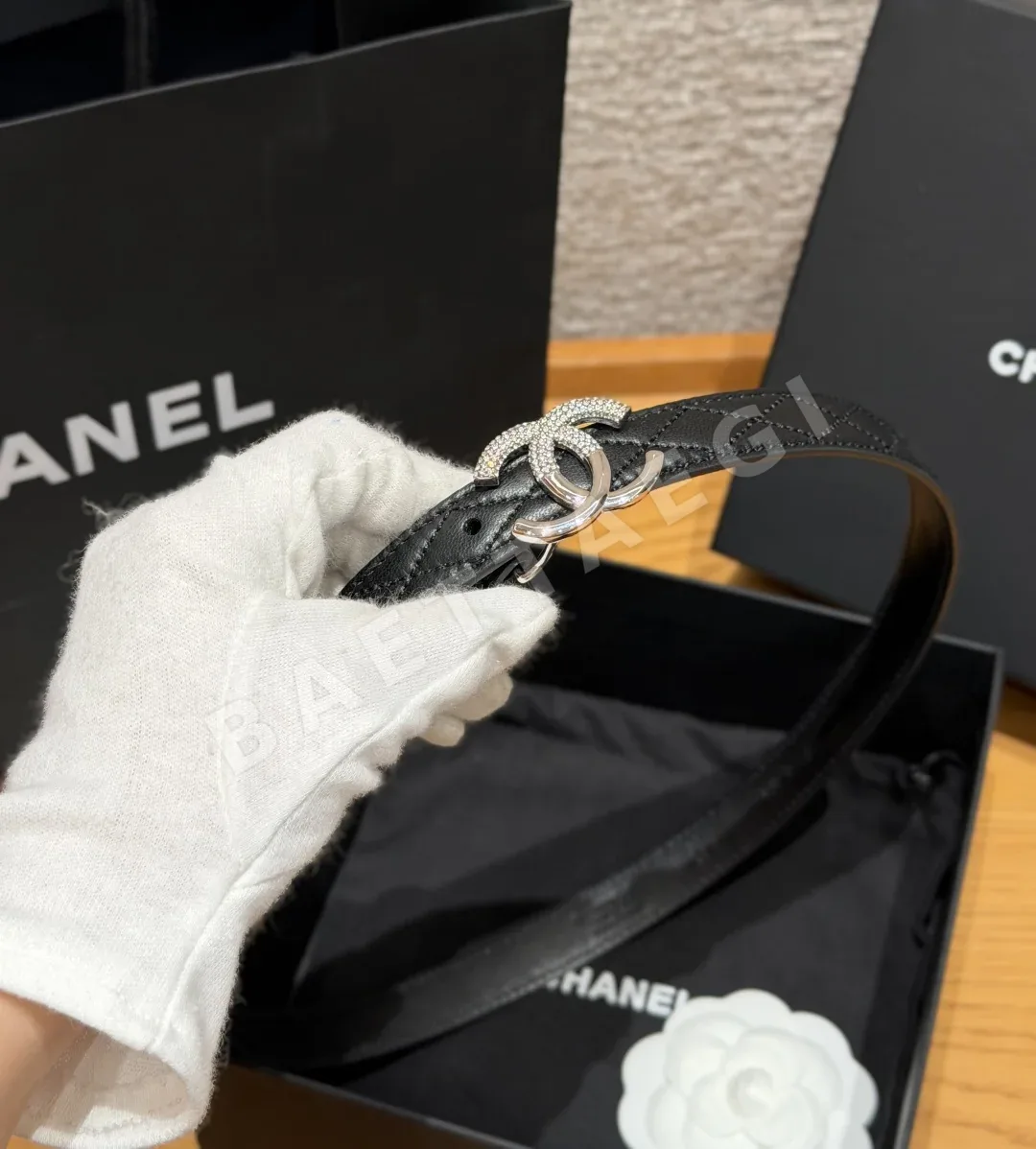 샤넬 퀼팅 램스킨 벨트 20mm 상세 이미지 8