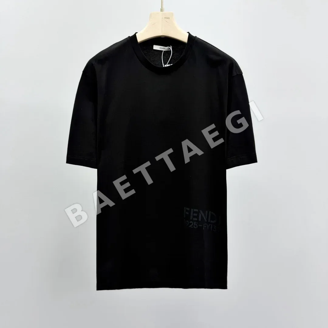 펜디 FENDI 스텐실 프린트 남성 반팔 티셔츠 상세 이미지 1