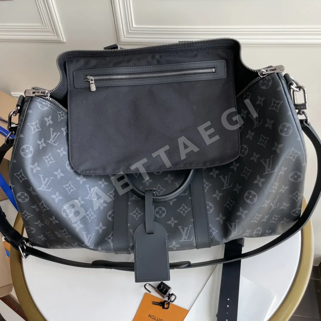 루이비통 킵올 블랙 화이트 모노그램 여행가방 M40565 상세 이미지 8
