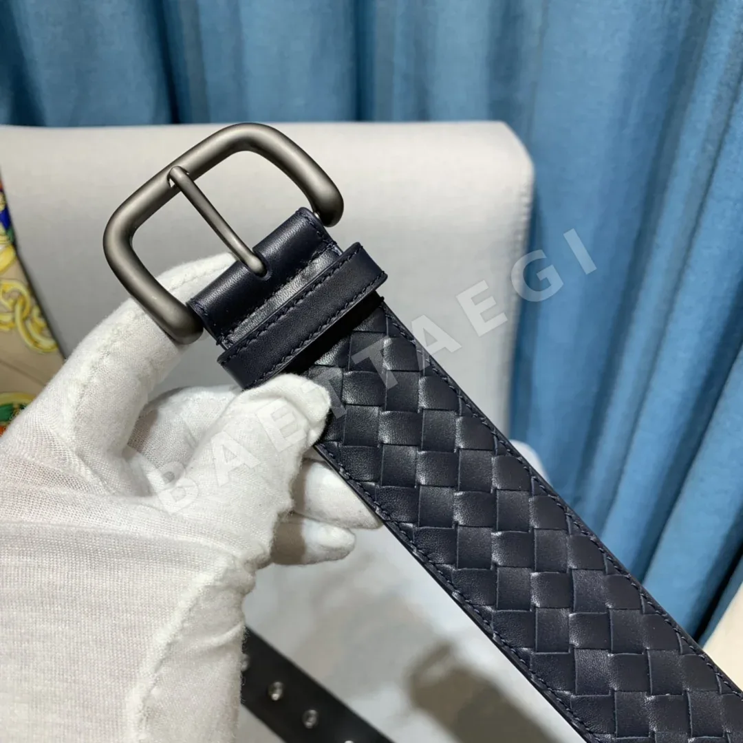 보테가베네타 핸드위브 가죽 벨트 상세 이미지 6