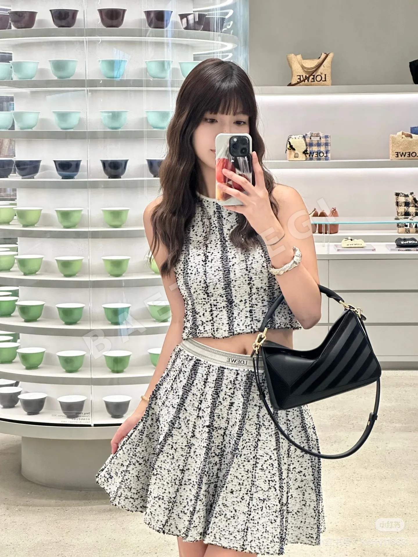 로에베 여성 린넨 베스트 세트 상세 이미지 6
