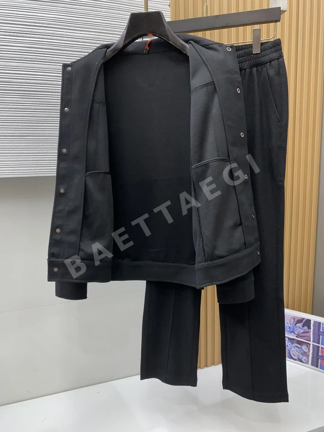 브리오니 울 혼방 캐주얼 남성 세트 상세 이미지 8