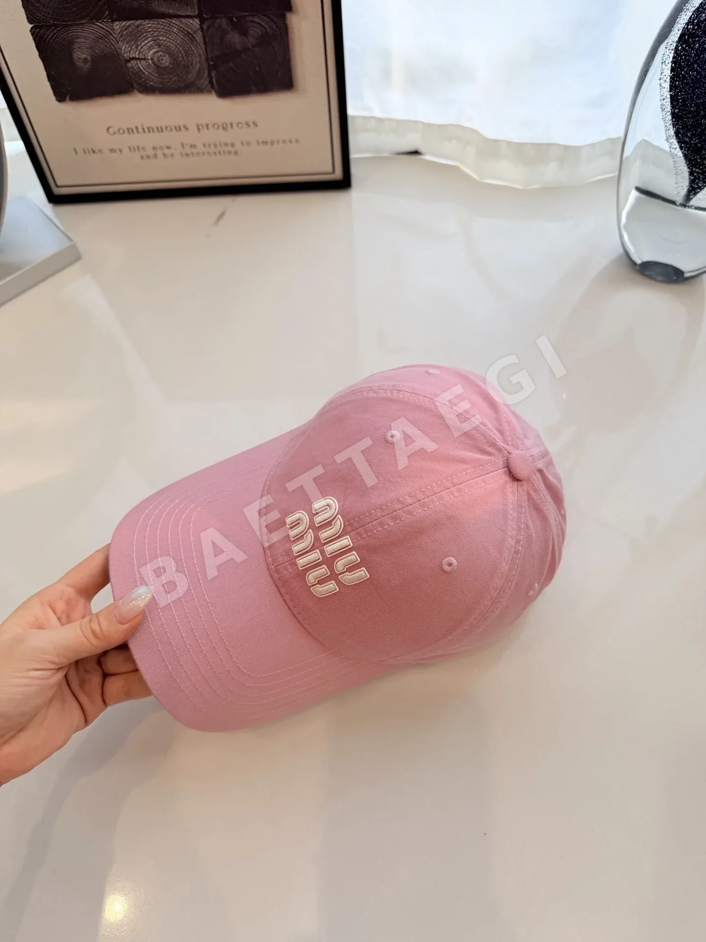 미우미우 모자 80794 Miu Miu Cap 상세 이미지 3