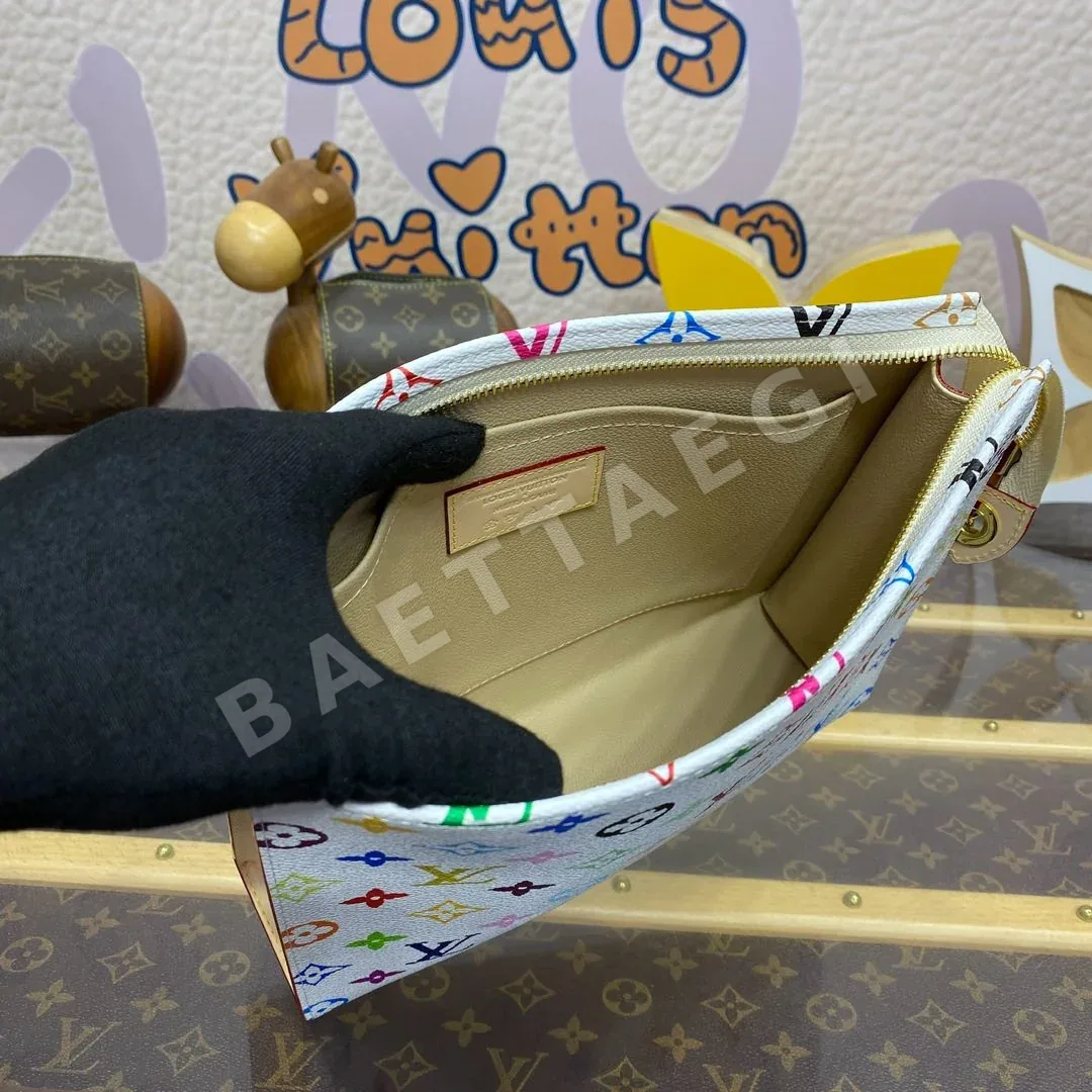 루이비통 모노그램 코팅 캔버지 클러치백 M13746 상세 이미지 9