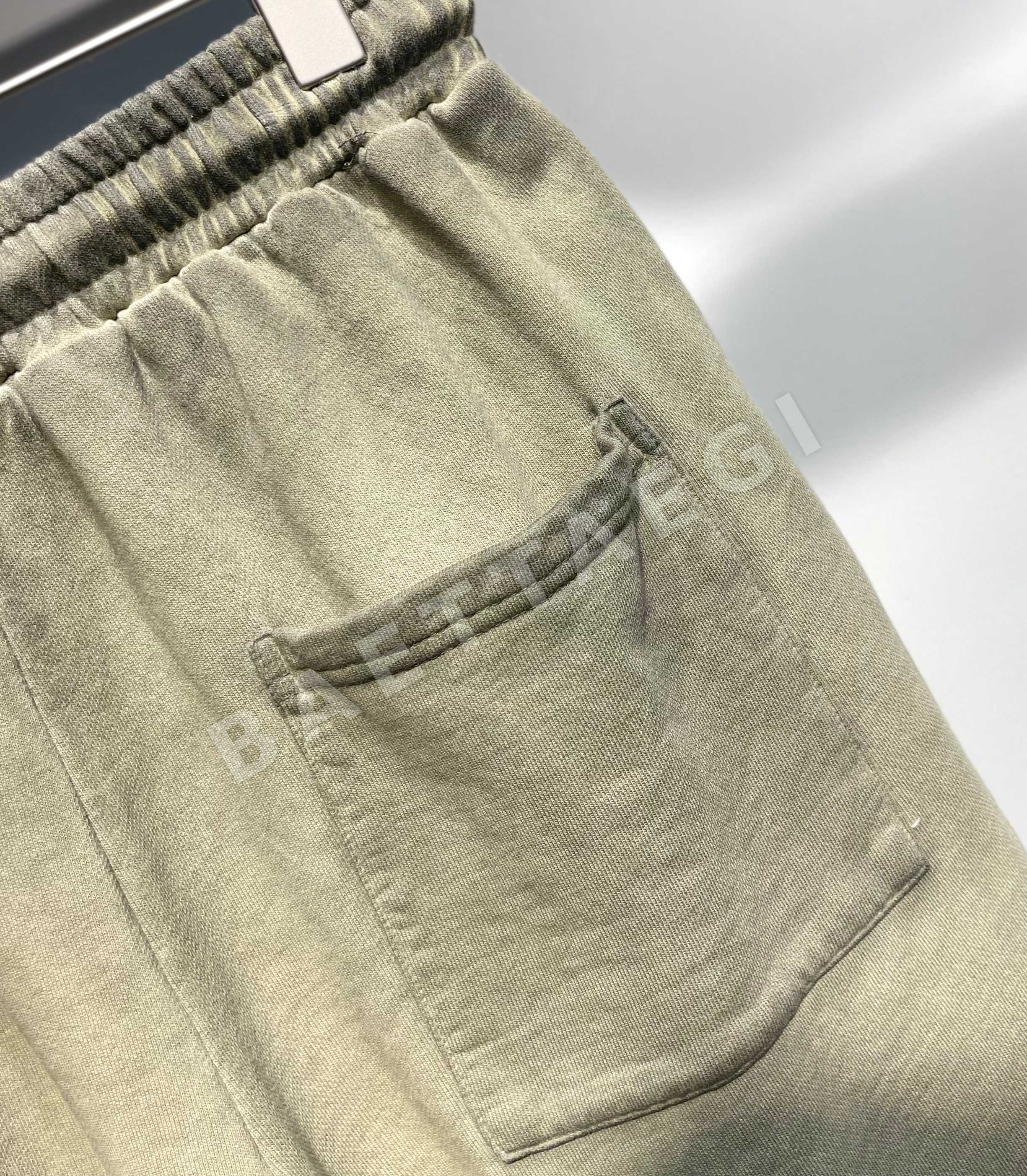 스톤아일랜드 워시드 빈티지 가공 남성 반바지 상세 이미지 8